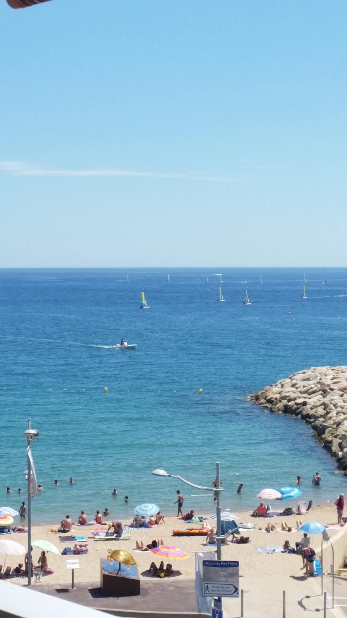Sublime Vue Mer,Parking,Wifi Fréjus 외부 사진